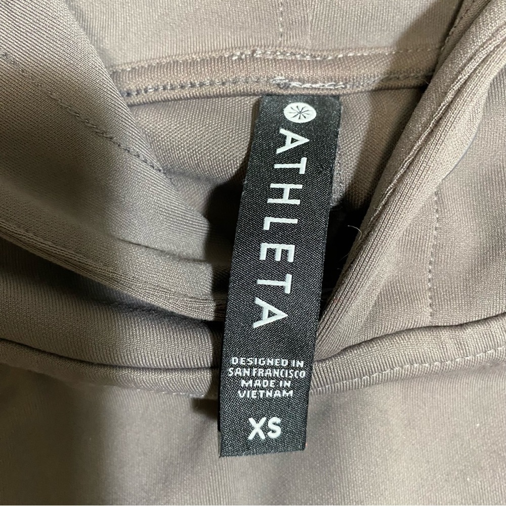 Athleta Mission Hoodie in Grey womens xs - Picture 9 of 13